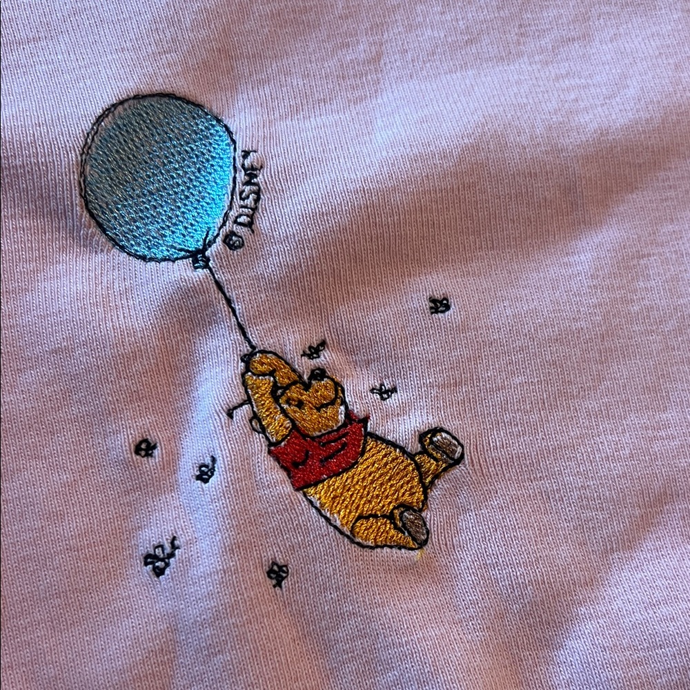 Vintage Liz Claiborne short Sleeve Tee Pooh & Piglet - Picture 3 of 8